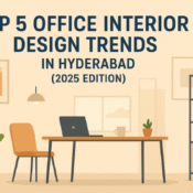 Office Interior Design Hyderabad by BVP Infra